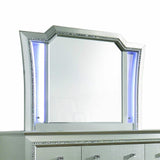 38" Champagne Irregular Framed Mirror - Homeroots - Flyclothing LLC