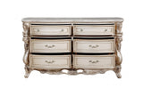 21" Beige Solid Wood Double Dresser - Homeroots - Flyclothing LLC
