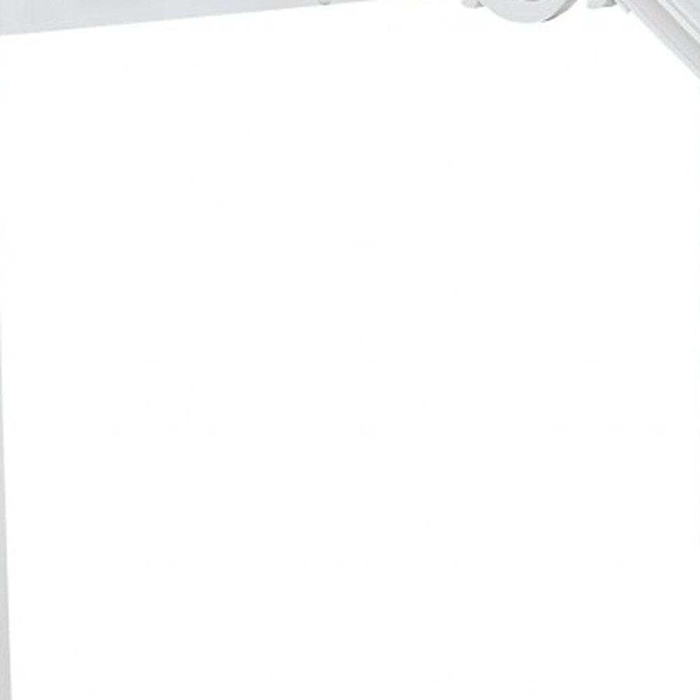 Twin White Canopy Bed - Homeroots - Flyclothing LLC