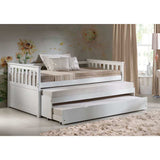 Twin Brown And Gray Bed With Trundle - Homeroots - Flyclothing LLC