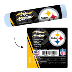 Pittsburgh Steelers Smooth Mint SPF 15 Lip Balm - Pittsburgh Steelers