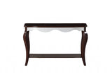 48" Brown Coffee Table With Shelf - Homeroots