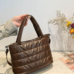 PU Leather Detachable Strap Crossbody Bag - Trendsi