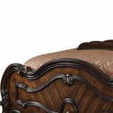 Dark Brown Solid Wood Bed Frame - Homeroots - Flyclothing LLC