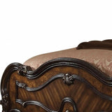Dark Brown Solid Wood Bed Frame - Homeroots