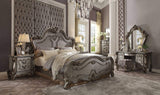 Queen Gray Bed - Homeroots - Flyclothing LLC