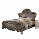 Queen Gray Bed - Homeroots - Flyclothing LLC