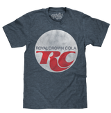 Royal Crown Cola Logo T-Shirt - Indigo