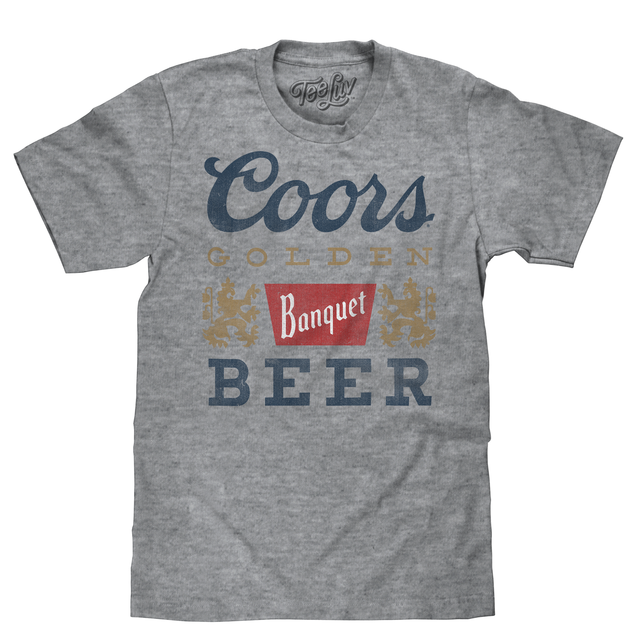 Coors Banquet Beer Logo T-Shirt - Gray