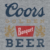 Coors Banquet Beer Logo T-Shirt - Gray