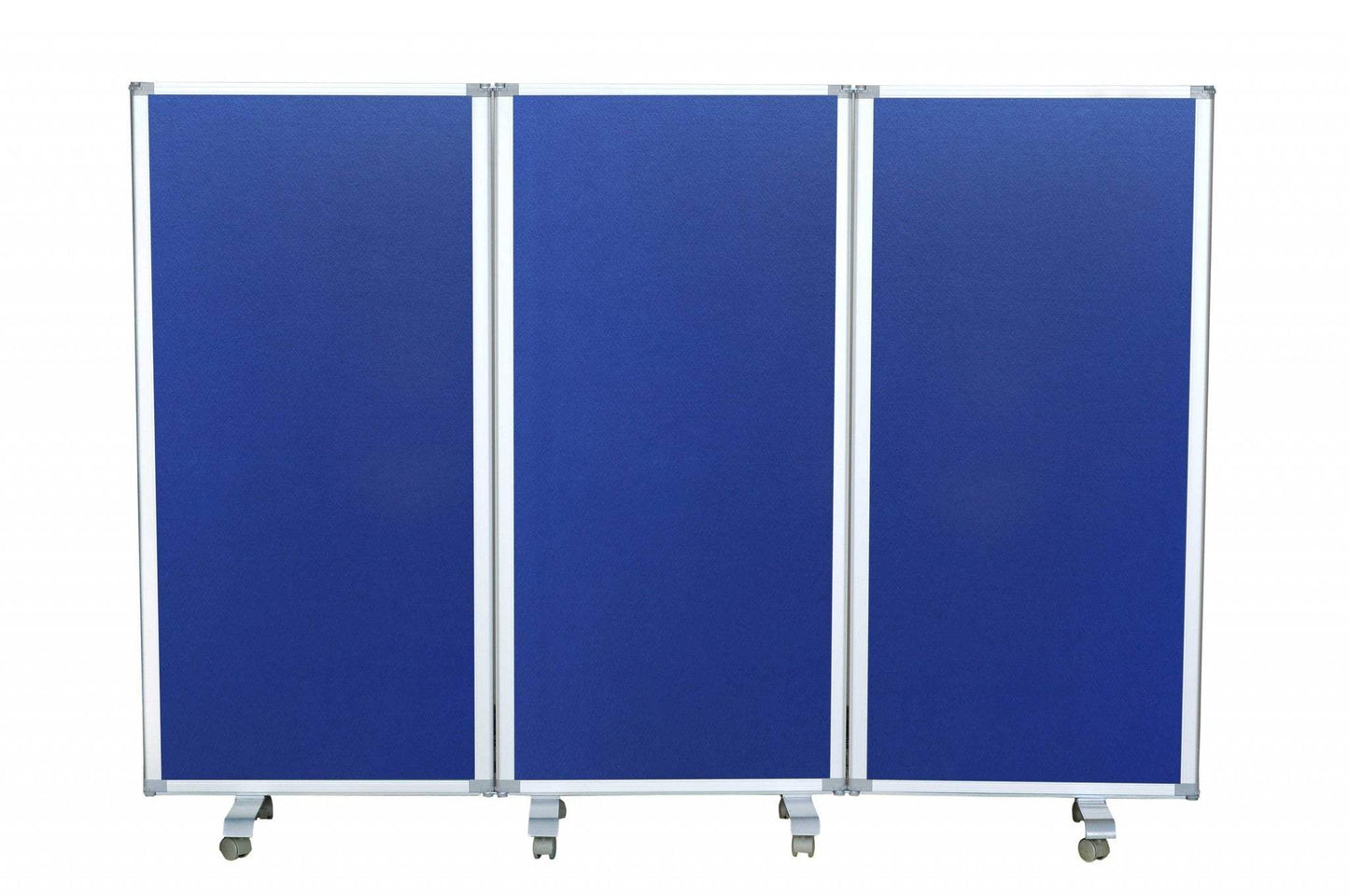 106 X 1 X 71 Blue Metal And Fabric - Screen - Homeroots - Flyclothing LLC