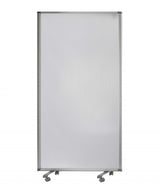 106 X 1 X 71 White Metal And Pvc Resilient - Screen - Homeroots - Flyclothing LLC