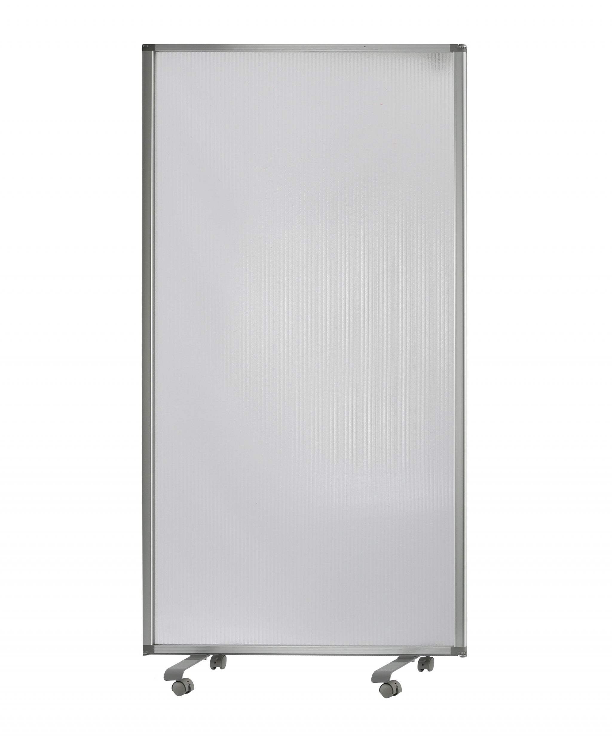 106 X 1 X 71 White Metal And Pvc Resilient - Screen - Homeroots - Flyclothing LLC