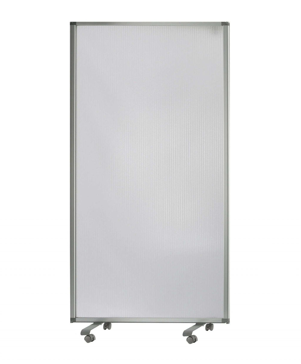 106 X 1 X 71 White Metal And Pvc Resilient - Screen - Homeroots - Flyclothing LLC