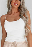 Ribbed Scoop Neck Cami - Trendsi - Flyclothing LLC