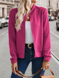 Zip Up Long Sleeve Jacket - Trendsi - Flyclothing LLC