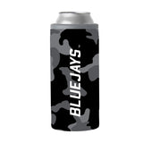 Creighton Black Camo 12oz Slim Can Coolie