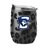 Creighton Leopard 16oz Black Powdercoat Curved Beverage