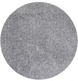 8' Gray Round Hand Woven Area Rug - Homeroots - Flyclothing LLC
