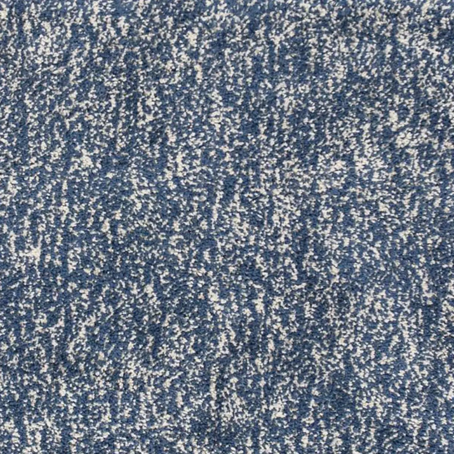 8' Indigo Ivory Heather Round Indoor Shag Rug - Homeroots - Flyclothing LLC