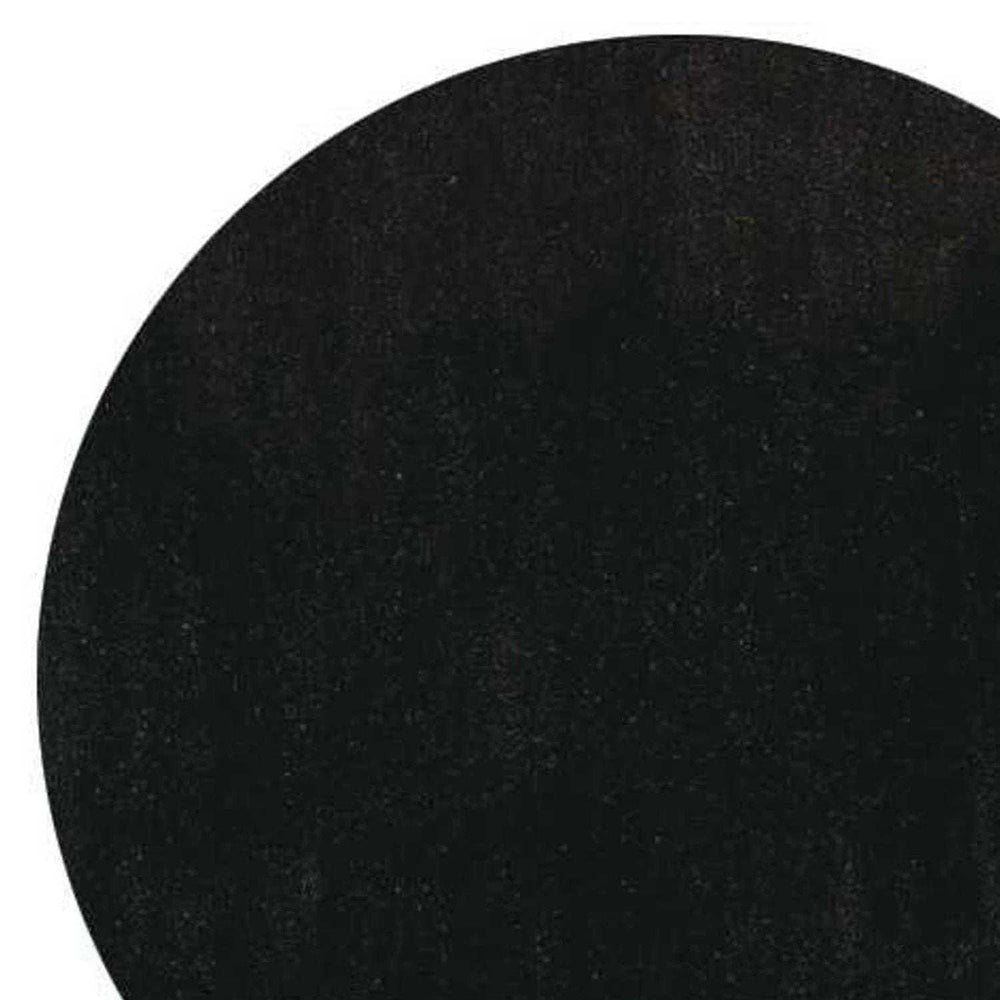 8' Espresso Brown Round Indoor Shag Rug - Homeroots - Flyclothing LLC