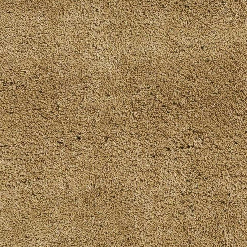 8' Round Polyester Gold Area Rug - Homeroots - Flyclothing LLC