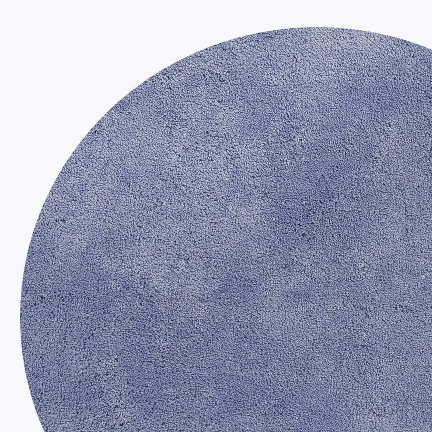 8' Round Polyester Purple Area Rug - Homeroots - Flyclothing LLC