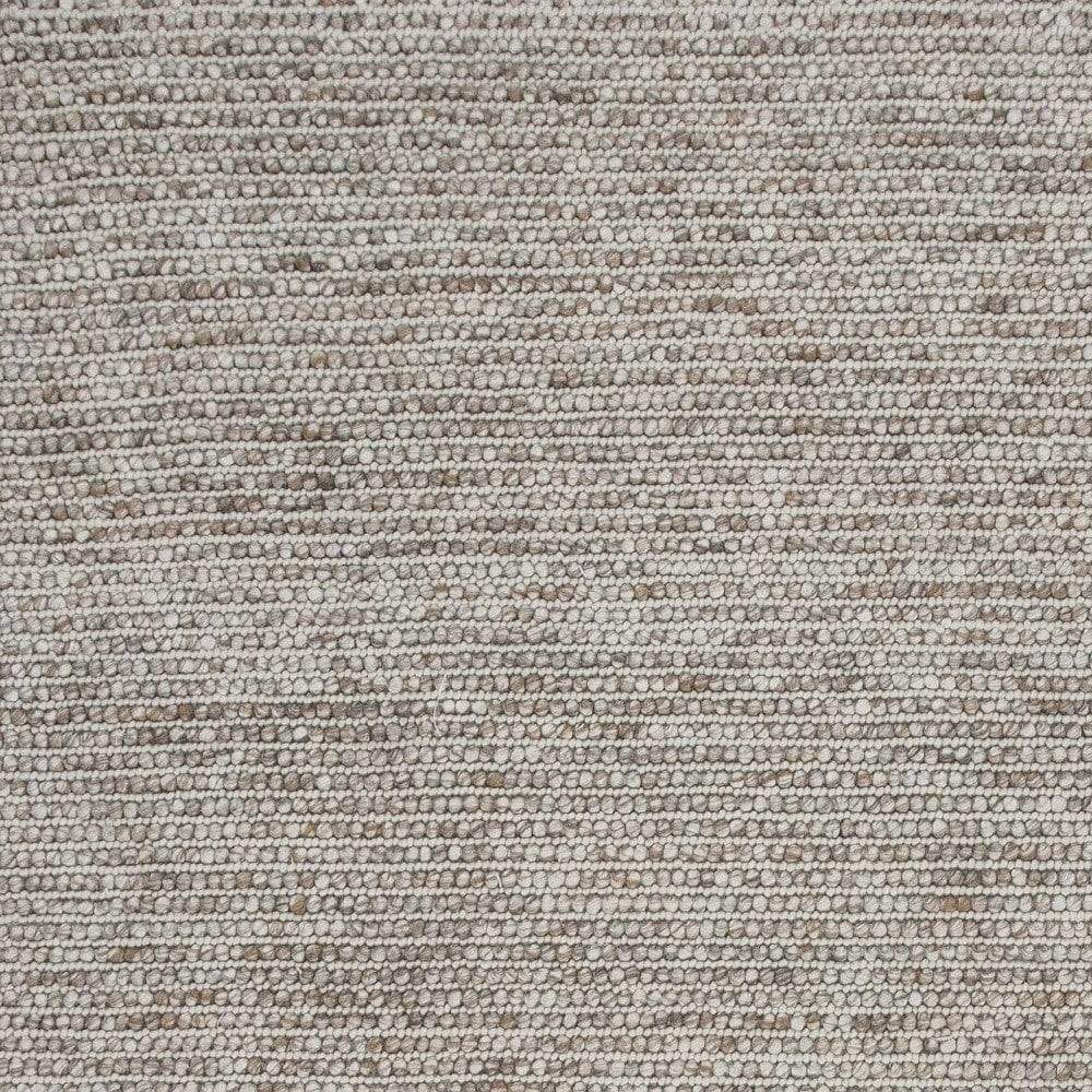 5' X 7' Natural Wool Boucle Berber Style Area Rug - Homeroots - Flyclothing LLC