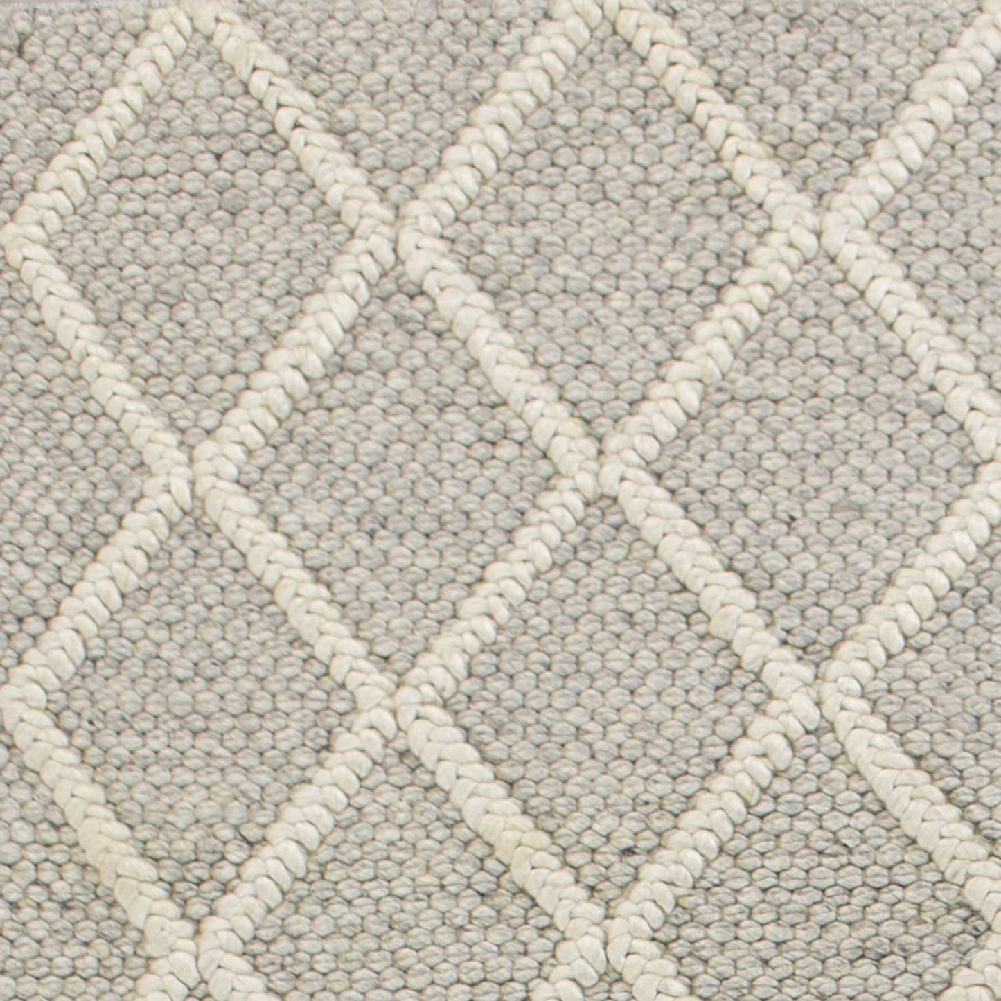 5' X 7' Wool Grey Area Rug - Homeroots - Flyclothing LLC