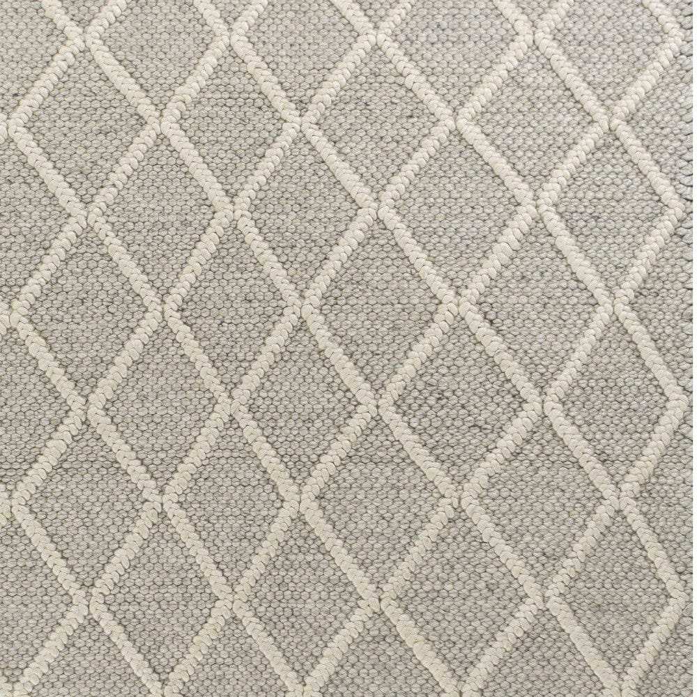 5' X 7' Wool Grey Area Rug - Homeroots - Flyclothing LLC