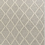 5' X 7'  Wool Grey Area Rug - Homeroots