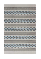 6' X 9' Uv Treated Polypropylene Ivory Or Spa Area Rug - Homeroots - Flyclothing LLC