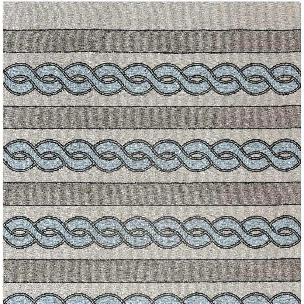 6' X 9' Uv Treated Polypropylene Ivory Or Spa Area Rug - Homeroots - Flyclothing LLC
