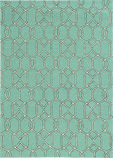 7' X 10' Green Moroccan Indoor Outdoor Area Rug - Homeroots - Flyclothing LLC