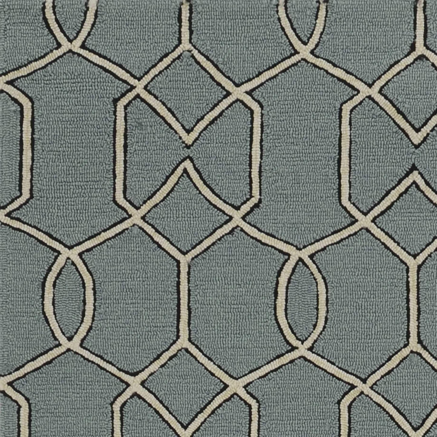 7' X 10' Green Moroccan Indoor Outdoor Area Rug - Homeroots - Flyclothing LLC