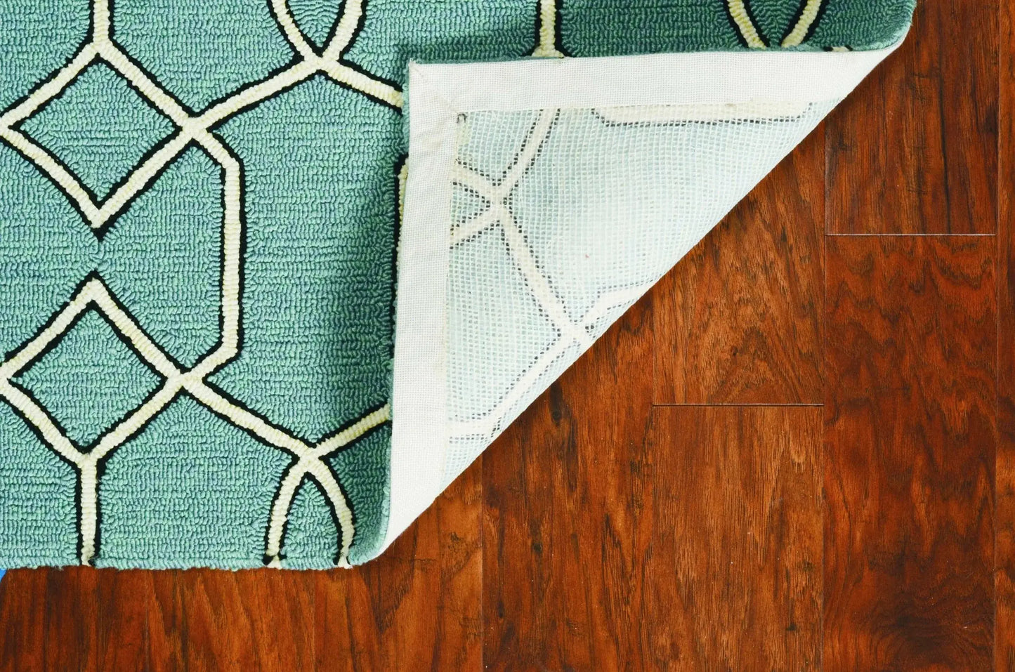 7' X 10' Green Moroccan Indoor Outdoor Area Rug - Homeroots - Flyclothing LLC