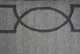 6' X 9' Uv Treated Polypropylene Oatmeal Area Rug - Homeroots - Flyclothing LLC