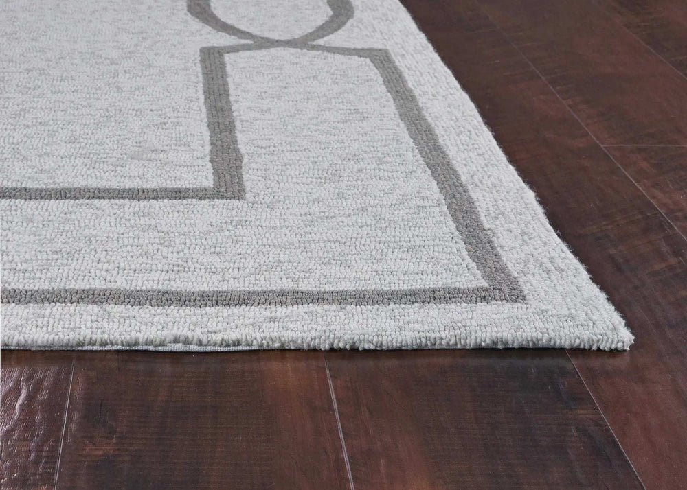 6' X 9' Uv Treated Polypropylene Oatmeal Area Rug - Homeroots - Flyclothing LLC