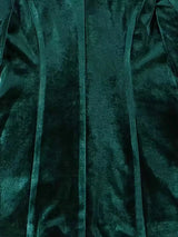 Velvet Rose Embellished One Button Blazer - Trendsi - Flyclothing LLC
