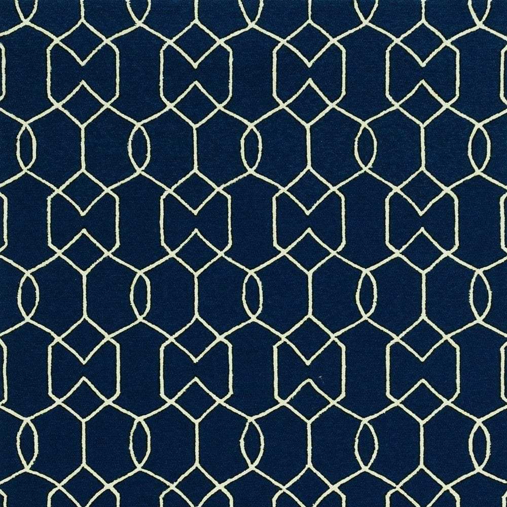 7' X 10' Blue Moroccan Indoor Outdoor Area Rug - Homeroots - Flyclothing LLC