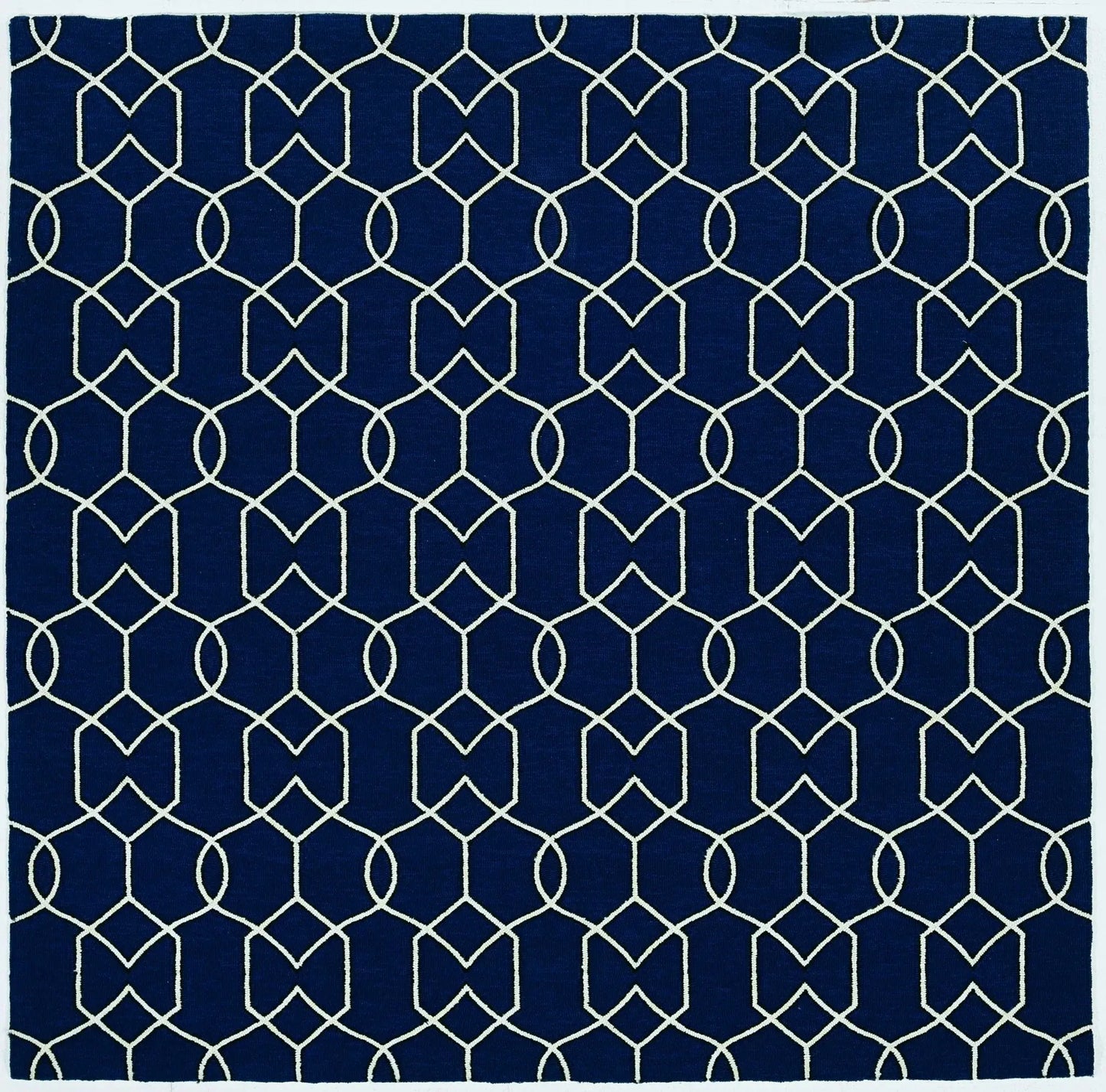 7' X 10' Blue Moroccan Indoor Outdoor Area Rug - Homeroots - Flyclothing LLC