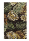 5' X 8' Wool Espresso Area Rug - Homeroots - Flyclothing LLC