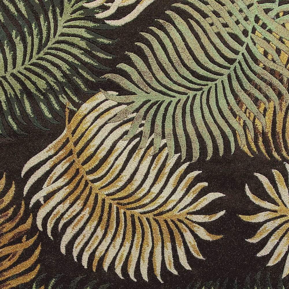 5' X 8' Wool Espresso Area Rug - Homeroots - Flyclothing LLC
