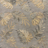 5' X 8' Grey Hand Tufted Tropical Palms Indoor Area Rug - Homeroots - Flyclothing LLC