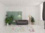 8' X 10' Sand Beige Area Rug - Homeroots
