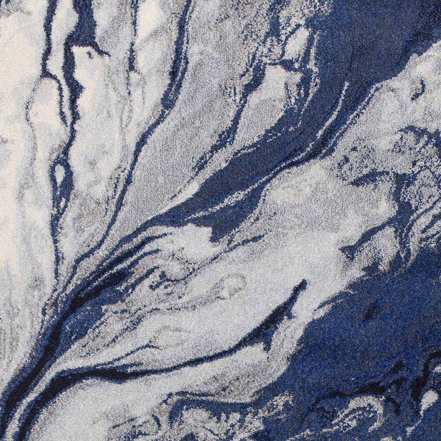 7' X 10' Polypropylene Blue Area Rug - Homeroots - Flyclothing LLC