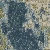 8' X 11' Green Blue Machine Woven Abstract Indoor Area Rug - Homeroots - Flyclothing LLC