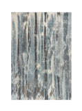 7' X 10'  Polypropylene Teal Area Rug - Homeroots