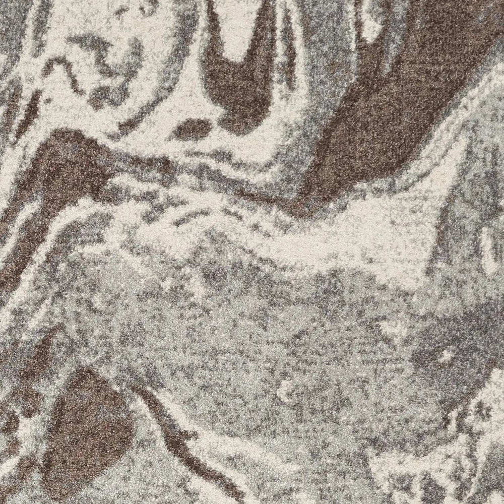 7' X 10' Polypropylene Mocha Area Rug - Homeroots - Flyclothing LLC