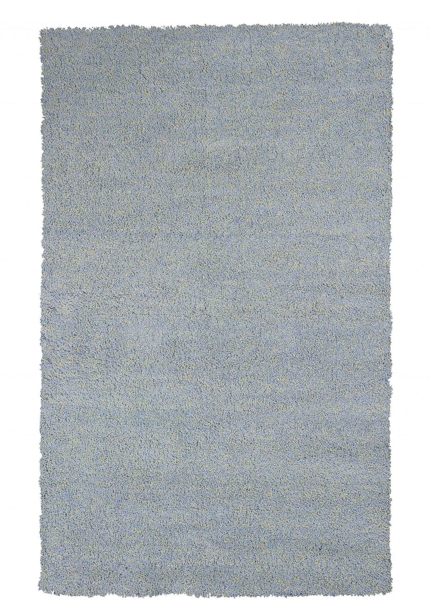 8' X 10' Blue Heather Indoor Shag Rug - Homeroots - Flyclothing LLC